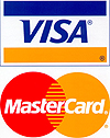 Glass Blocks Etc. Accepts Visa and MasterCard