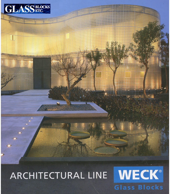 Weck Architectural Line of Glass Block